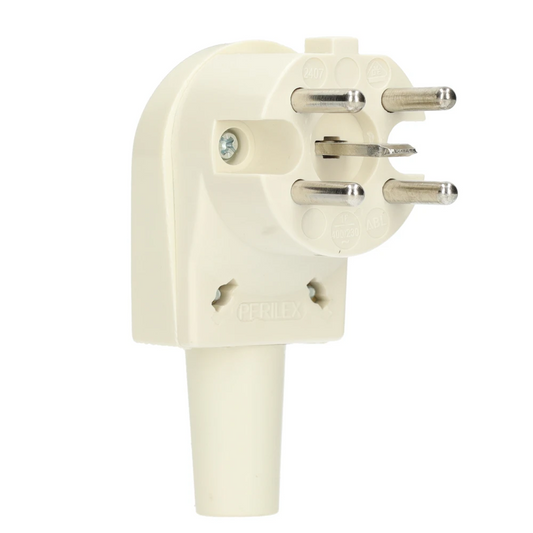 Elektrisch / inductie | Perilex L-vormige stekker 16A